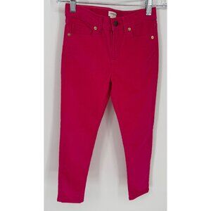 Crewcuts Girls Pink Corduroy Slim Fit Pants